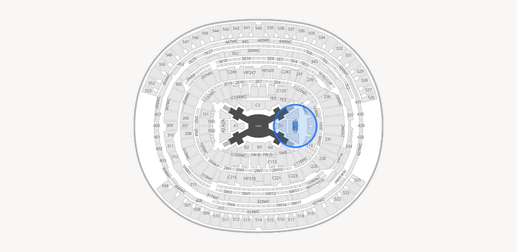 SoFi Stadium Seating Chart