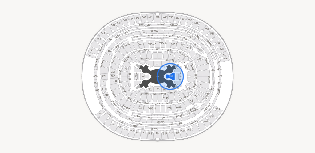 SoFi Stadium Seating Chart