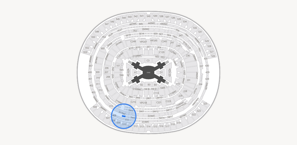 SoFi Stadium Seating Chart