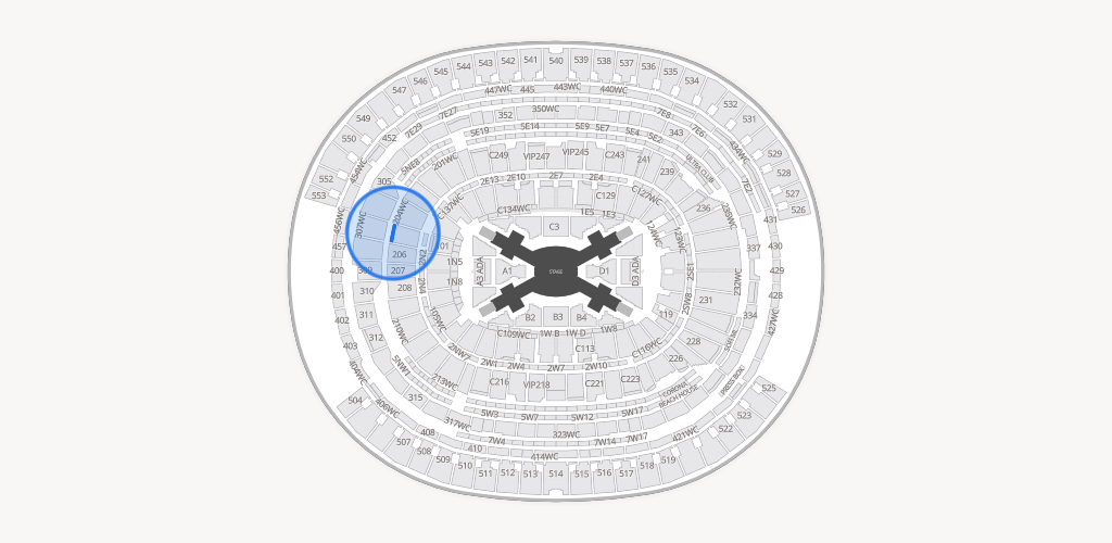 SoFi Stadium Seating Chart