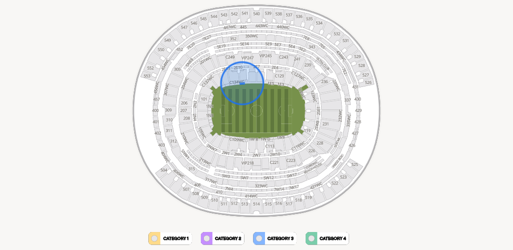 SoFi Stadium Seating Chart