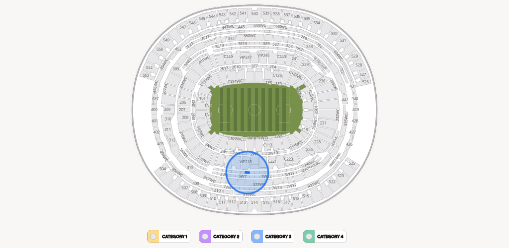 SoFi Stadium Seating Chart