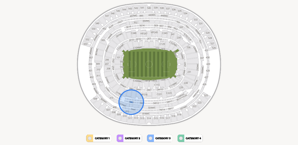 SoFi Stadium Seating Chart