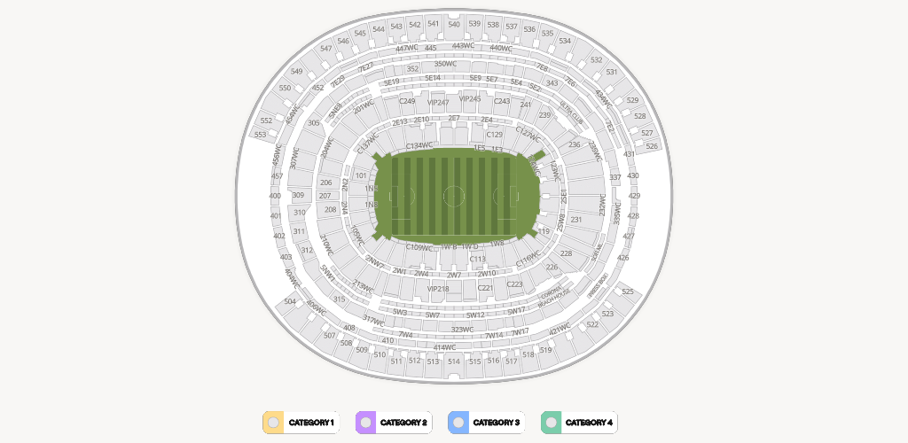 SoFi Stadium Seating Chart