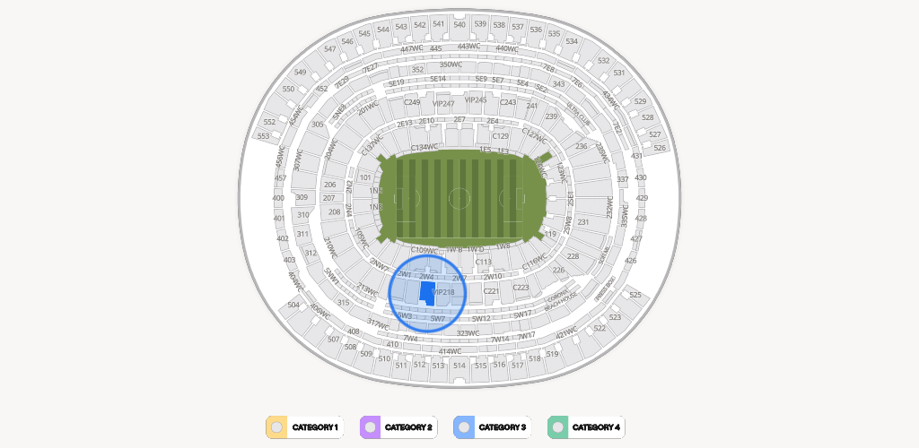 SoFi Stadium Seating Chart