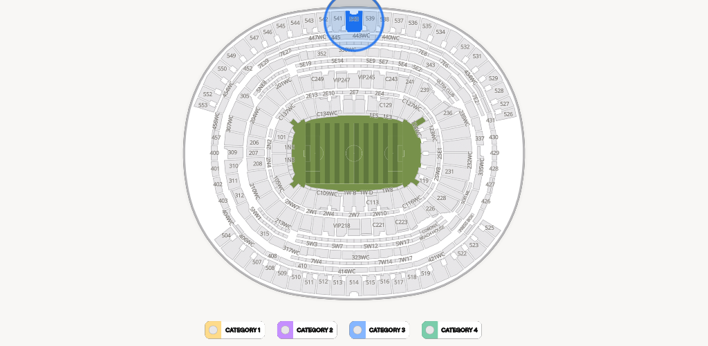 SoFi Stadium Seating Chart