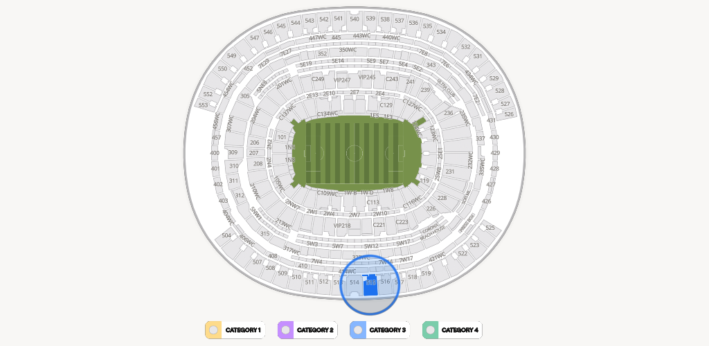 SoFi Stadium Seating Chart