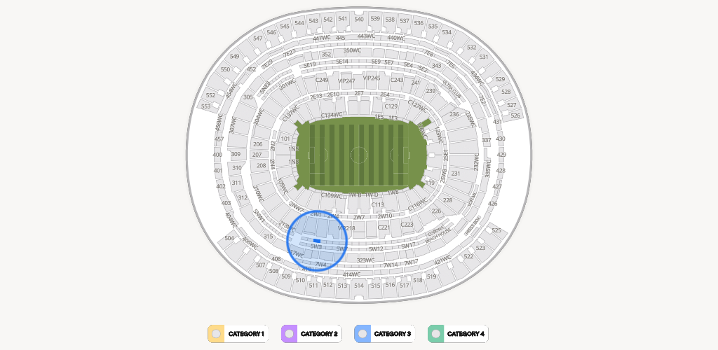 SoFi Stadium Seating Chart