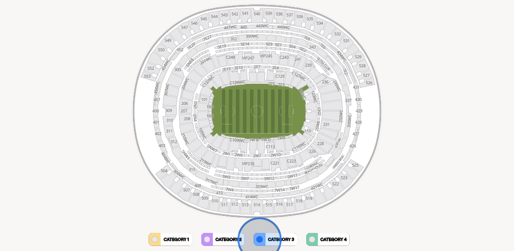 SoFi Stadium Seating Chart