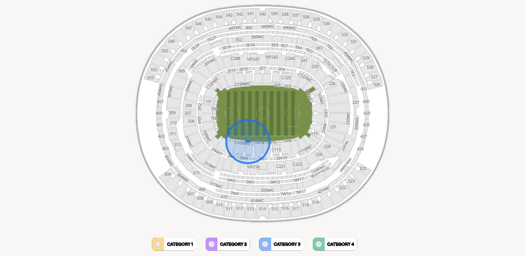 SoFi Stadium Seating Chart