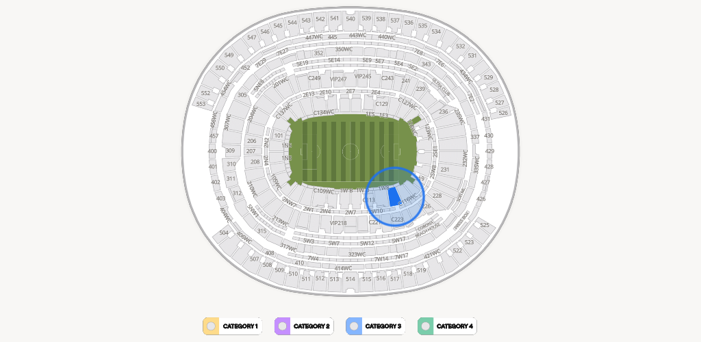 SoFi Stadium Seating Chart