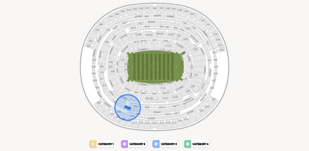 SoFi Stadium Seating Chart