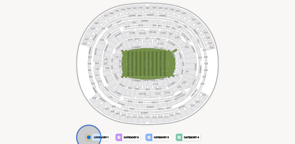 SoFi Stadium Seating Chart