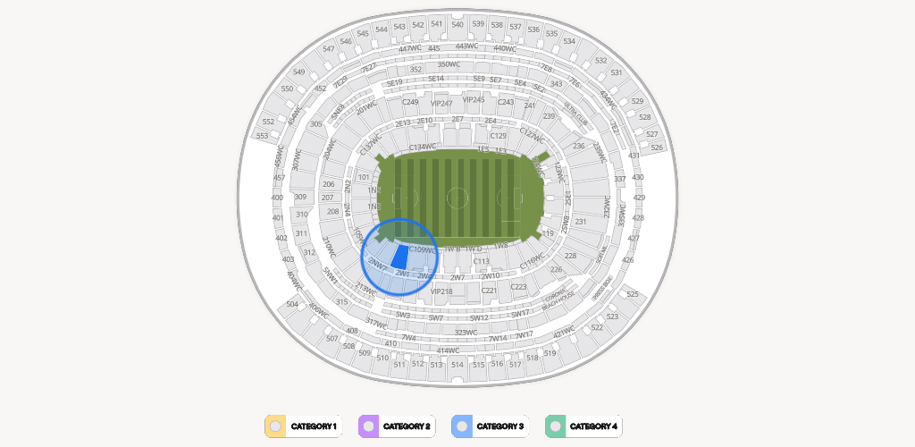 SoFi Stadium Seating Chart