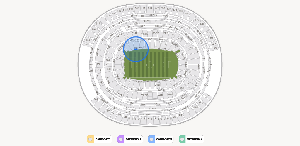SoFi Stadium Seating Chart