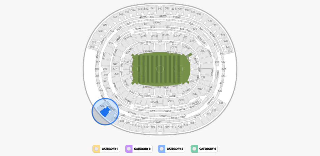 SoFi Stadium Seating Chart