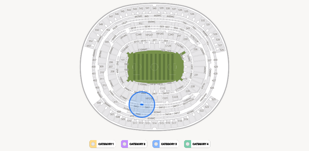 SoFi Stadium Seating Chart
