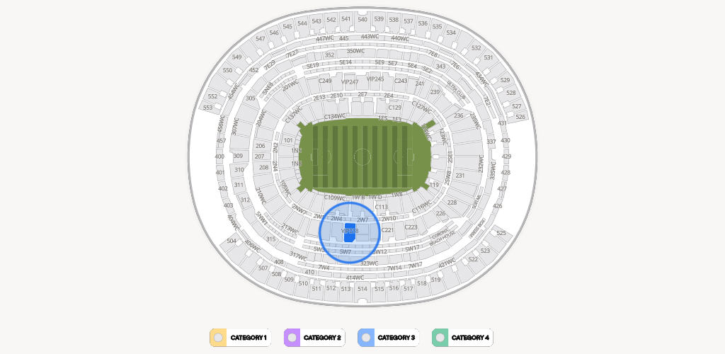 SoFi Stadium Seating Chart