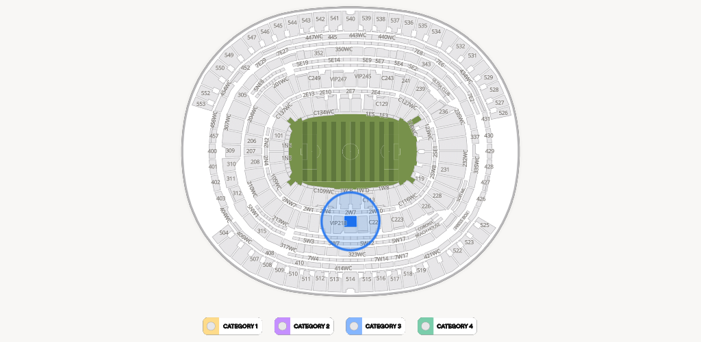 SoFi Stadium Seating Chart