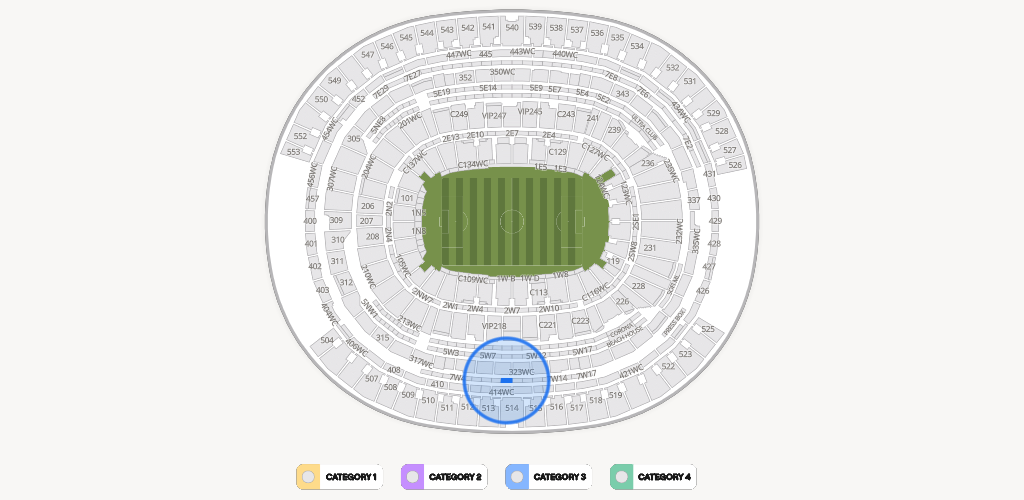 SoFi Stadium Seating Chart