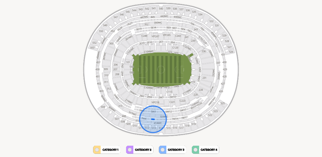 SoFi Stadium Seating Chart