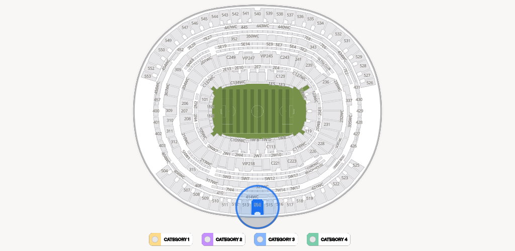 SoFi Stadium Seating Chart