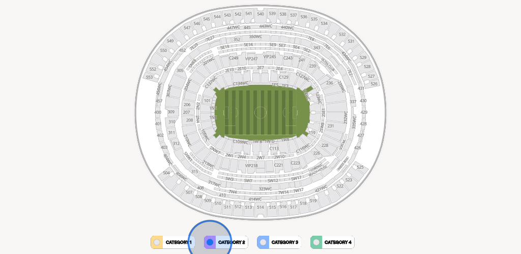 SoFi Stadium Seating Chart