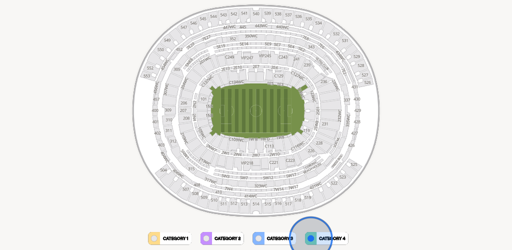 SoFi Stadium Seating Chart
