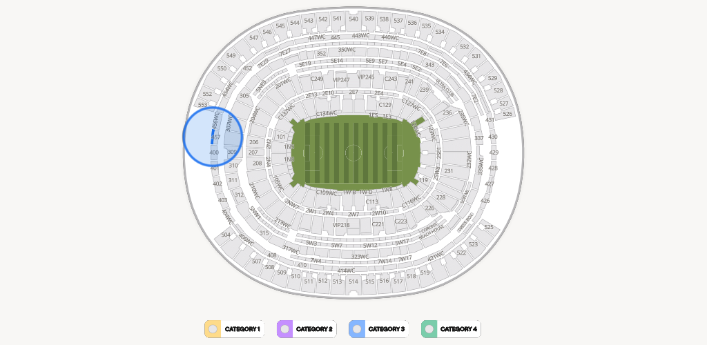 SoFi Stadium Seating Chart