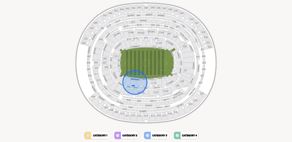 SoFi Stadium Seating Chart