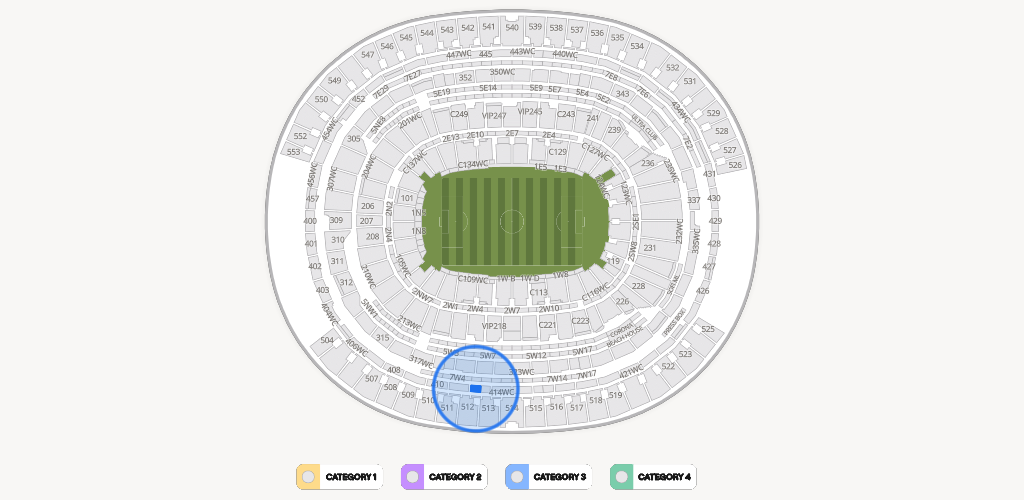 SoFi Stadium Seating Chart