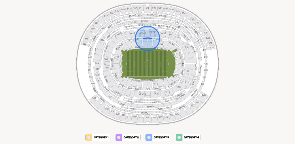SoFi Stadium Seating Chart