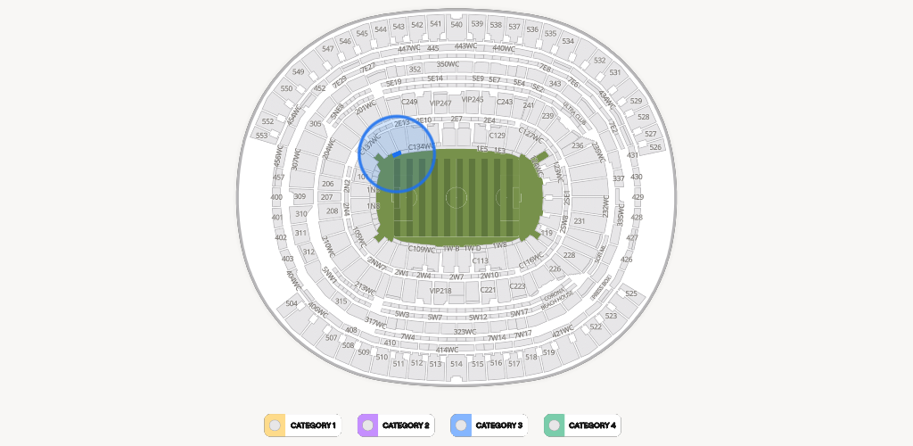 SoFi Stadium Seating Chart