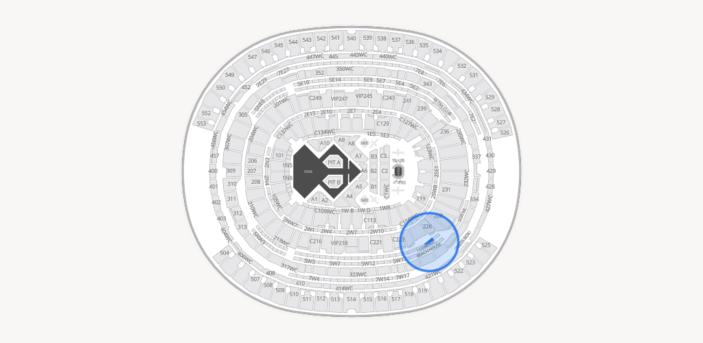 SoFi Stadium Seating Chart