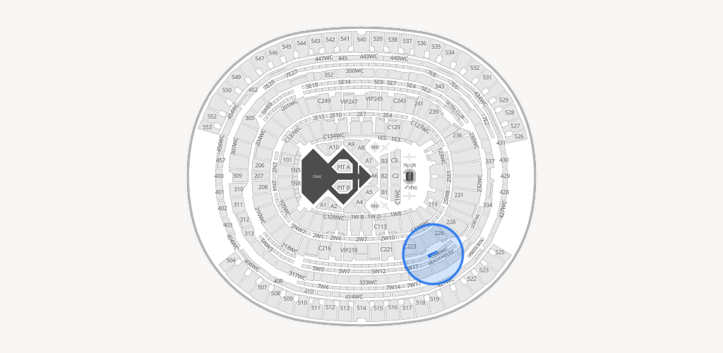 SoFi Stadium Seating Chart