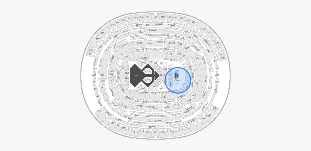SoFi Stadium Seating Chart