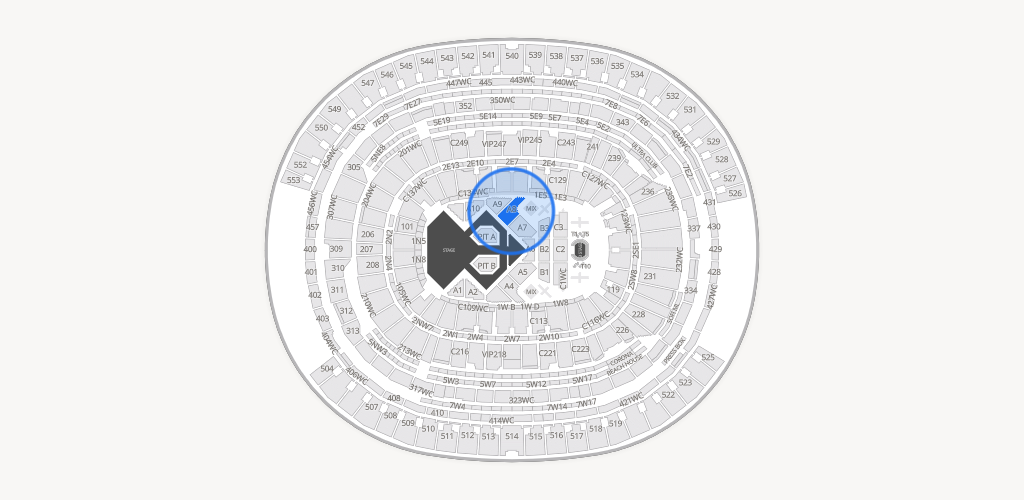 SoFi Stadium Seating Chart