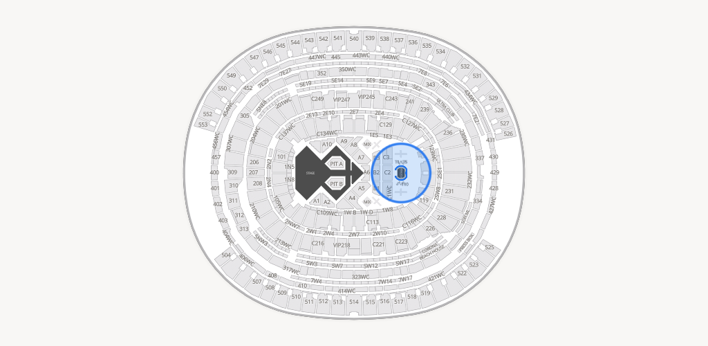 SoFi Stadium Seating Chart