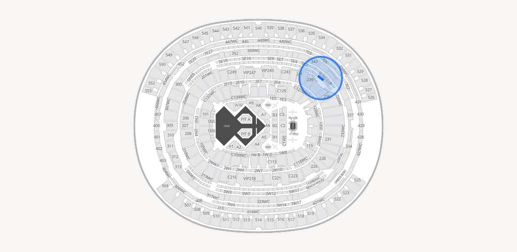 SoFi Stadium Seating Chart