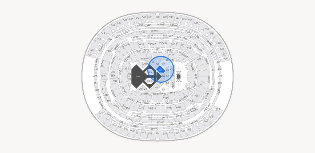 SoFi Stadium Seating Chart