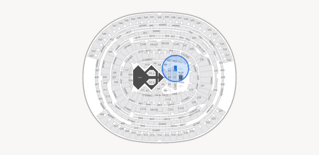 SoFi Stadium Seating Chart