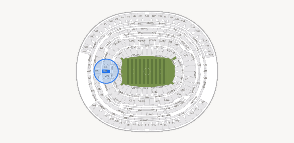 SoFi Stadium Seating Chart
