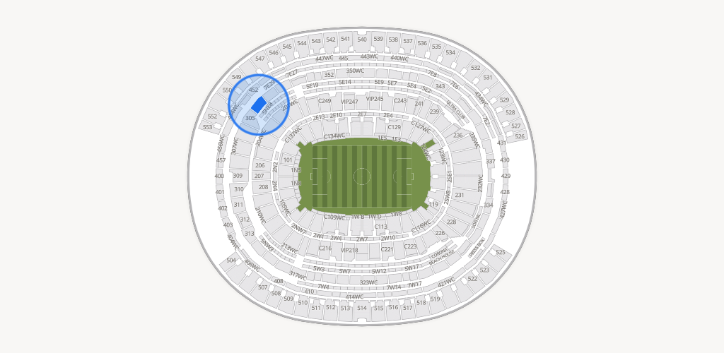 SoFi Stadium Seating Chart