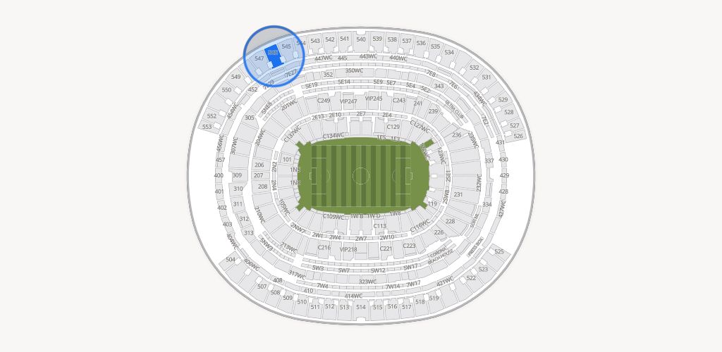 SoFi Stadium Seating Chart