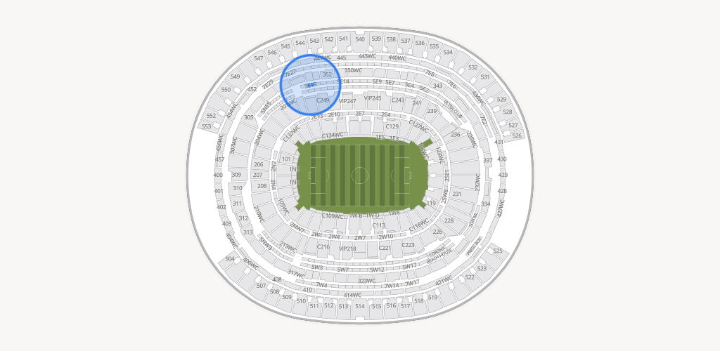 SoFi Stadium Seating Chart
