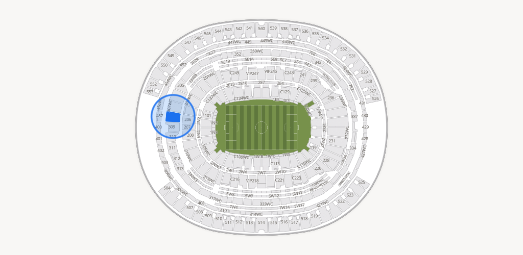 SoFi Stadium Seating Chart