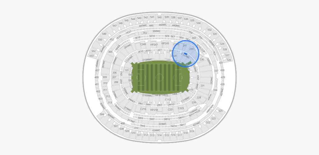 SoFi Stadium Seating Chart