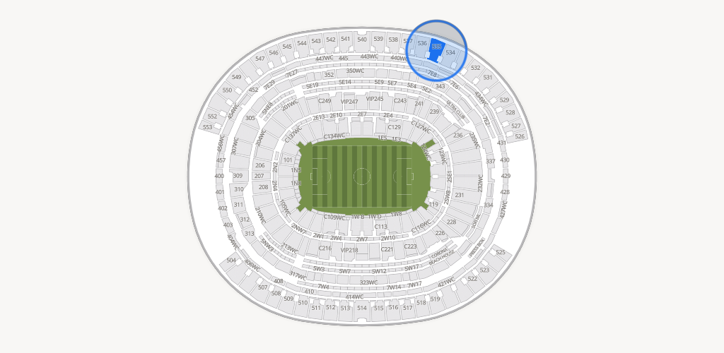 SoFi Stadium Seating Chart