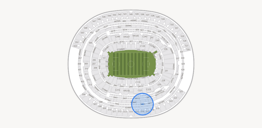 SoFi Stadium Seating Chart