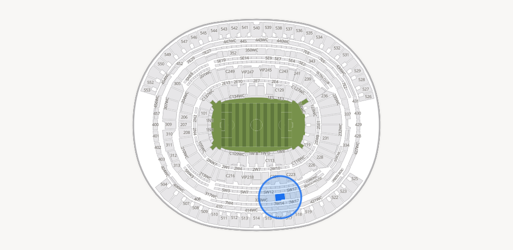 SoFi Stadium Seating Chart
